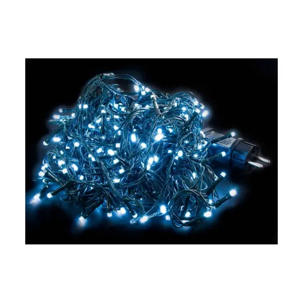 LED-valokranssi Valkoinen valo 21 m 29 m Valkoinen