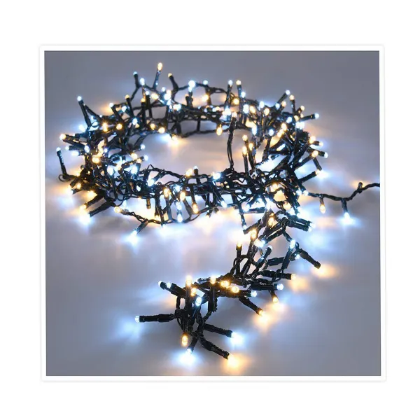 LED-valokranssi Valkoinen (14 m)