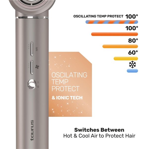 Моделирующая электрощетка для волос Taurus AIRWAVE DIGITAL PRO 1200 W