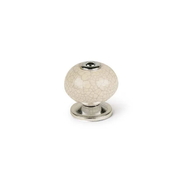 Ovinuppi Rei Valkoinen Metalli Ø 40 x 36 mm 4 Kappaletta