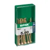 Box of screws SPAX Yellox Wood Flat head 10 Pieces (5 x 80 mm)