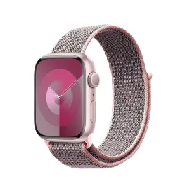 Crong Nylon - Sport Band for Apple Watch 38/40/41/42 mm (Light Pink)