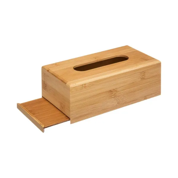 Nenäliina- tai huivilaatikko 5five Simply Smart Bambu 25 x 13 x 8.7 cm