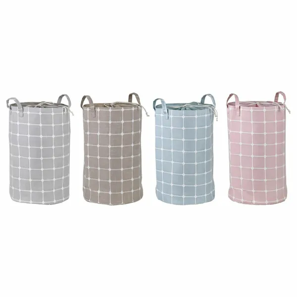 Koristerasia DKD Home Decor 35 x 35 x 55 cm Polyesteri Eva-kumi (4 Kappaletta)