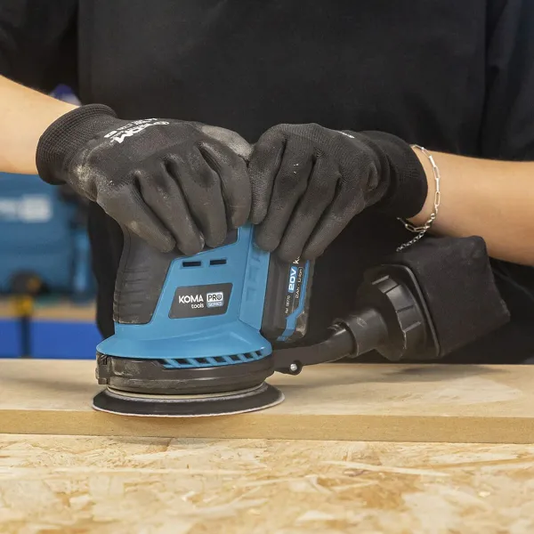 Nejauša slīpmašīna ar orbītu Koma Tools Brushless Ø 125 mm 20 V