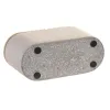 Glass DKD Home Decor Grey Natural Bamboo Cement 11 X 4,5 X 6 CM