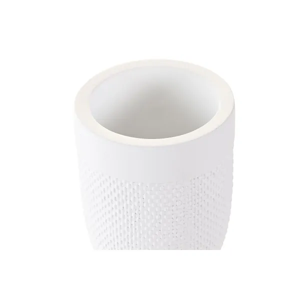 Стакан DKD Home Decor Белый Цемент 8 x 8 x 10,5 cm
