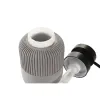 Ziepju dozators DKD Home Decor 7 x 7 x 15 cm Pelēks Cements polipropilēns