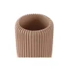 Stiklas DKD Home Decor Degtas molis Cementas 7 x 7 x 11 cm
