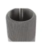 Tualeto šepetys DKD Home Decor 11 X 11 X 36,5 CM Pilka Cementas Nerūdijantis plienas