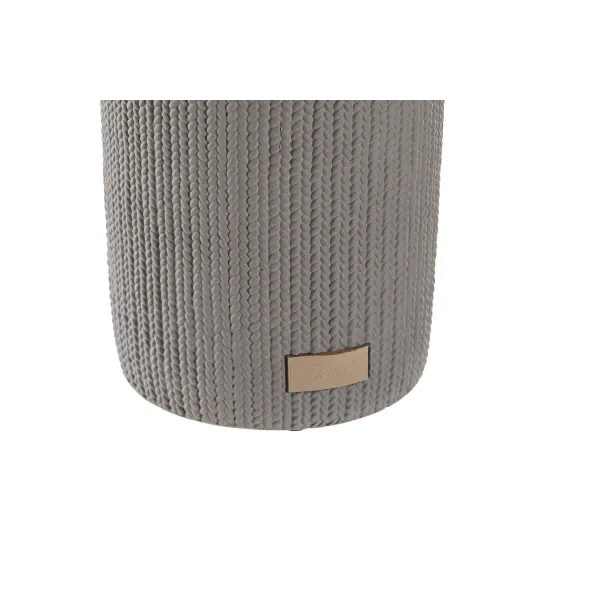 Vessaharja DKD Home Decor Harmaa Sementti Ruostumaton teräs 10 x 10 x 36 cm