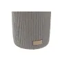 Vessaharja DKD Home Decor Harmaa Sementti Ruostumaton teräs 10 x 10 x 36 cm
