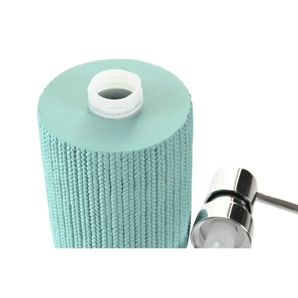 Ziepju dozators DKD Home Decor Cements Piparmētra Zaļš polipropilēns
