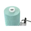 Дозатор мыла DKD Home Decor Цемент Мята Зеленый полипропилен