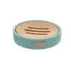 Soap dish DKD Home Decor 11 x 11 x 2,5 cm Cement Green