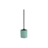 Щетка для унитаза DKD Home Decor Цемент Нержавеющая сталь Зеленый 10 x 10 x 36 cm