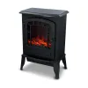 Koristeellinen elektroninen takan reunus Classic Fire Torino Musta 2000 W 56,5 x 24 x 38 cm