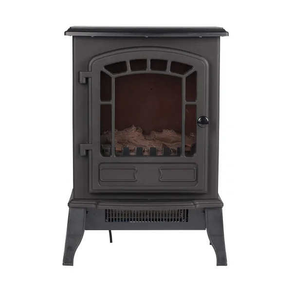 Dekoratyvinė elektrinė kamino krūtinė Classic Fire Torino Juoda 2000 W 56,5 x 24 x 38 cm