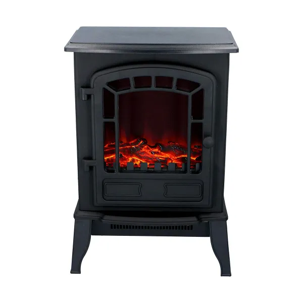 Koristeellinen elektroninen takan reunus Classic Fire Torino Musta 2000 W 56,5 x 24 x 38 cm