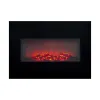 Dekoratīvs Elektrisks Skursteņa Aizsargs Classic Fire Memphis Melns 1800 W 66 x 13 x 46 cm