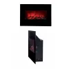 Dekoratyvinė elektrinė kamino krūtinė Classic Fire Memphis Juoda 1800 W 66 x 13 x 46 cm