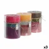 Вуаль DKD Home Decor Синий Коричневый Зеленый 14,5 x 14,5 x 20 cm (3 штук)