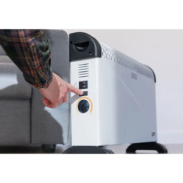 Electric Convection Heater EDM 07134 07134 White 2000 W