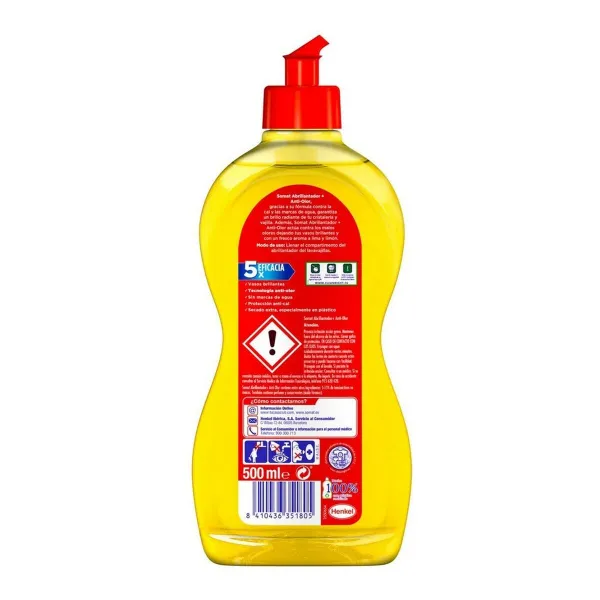 Skalošanas līdzeklis trauku mazgājamām mašīnām Somat (500 ml)