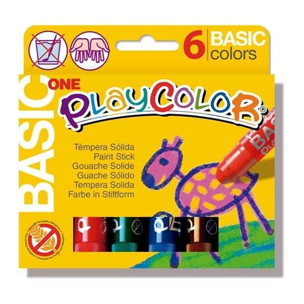 Tempera Playcolor Daudzkrāsains