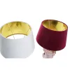 Stalinė lempa DKD Home Decor Raudona Derva Šviesiai rožinis 220 V 50 W 30 x 30 x 49 cm (2 vnt.)
