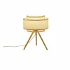 Настольная лампа DKD Home Decor Коричневый полиэстер Белый Бамбук (36 x 36 x 48 cm)
