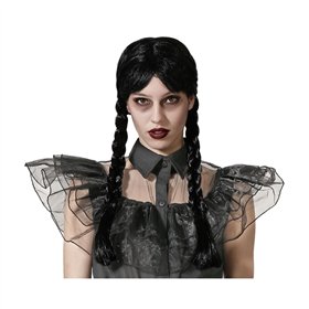 Парик с косами Чёрный