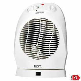 Oskilloiva keraaminen lämmitin EDM 07202 07202 Valkoinen 1000 - 2000 W