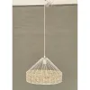 Потолочный светильник DKD Home Decor 35 x 35 x 22 cm Чёрный Металл ротанг 50 W (2 штук)
