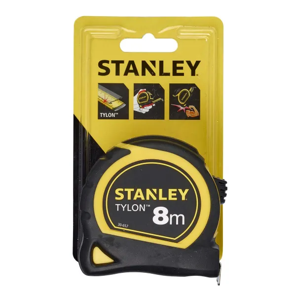 Juostos matmenys Stanley Tylon 0-30-657 8 m x 25 mm 8 m (8 m)
