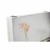 Декоративный шкафчик DKD Home Decor Жёлтый Бежевый Розовый Деревянный MDF Цветы Кувшин бухгалтер (2 штук)