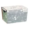Set of Stackable Organising Boxes Kipit Memories Plastic Printed