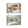 Декоративный шкафчик DKD Home Decor Разноцветный Деревянный MDF Spa бухгалтер (2 штук)