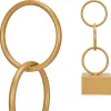 Декоративная фигура Gift Decor Позолоченный Обруч 12,5 x 40,5 x 12,5 cm