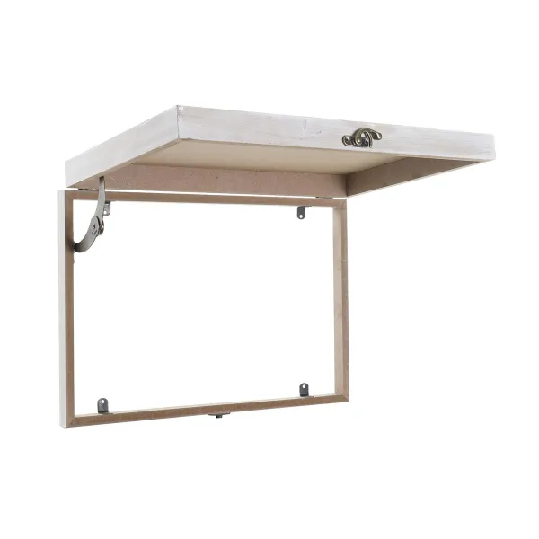 Koristerasia DKD Home Decor Monivärinen Puu MDF Ranta Välimeren Tiski (2 osaa)