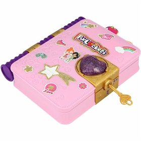 Dienoraštis su aksesuarais Funlockets Rožinė