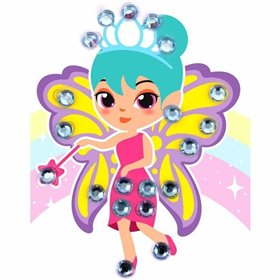 Dienoraštis su aksesuarais Funlockets Rožinė