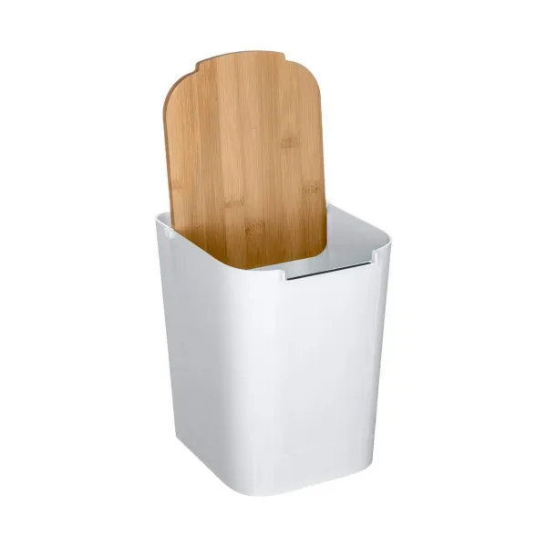 Atkritumu tvertne 5five Simply Smart Baltik Balts Dabisks 5 L (5 L)