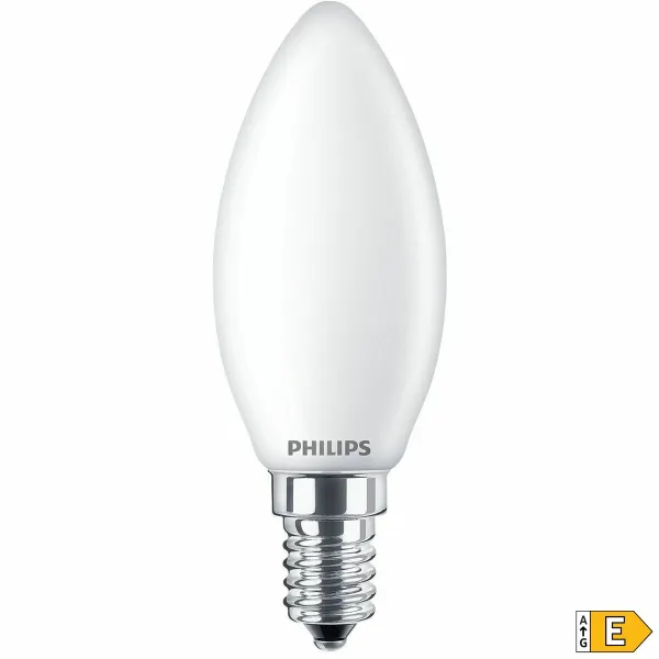 Светодиодная лампочка Philips Вуаль E 6,5 W 60 W E14 806 lm 3,5 x 9,7 cm (4000 K)