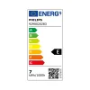 Светодиодная лампочка Philips Вуаль E 6,5 W 60 W E14 806 lm 3,5 x 9,7 cm (4000 K)