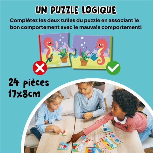 Puzle un domino komplekts Adventerra