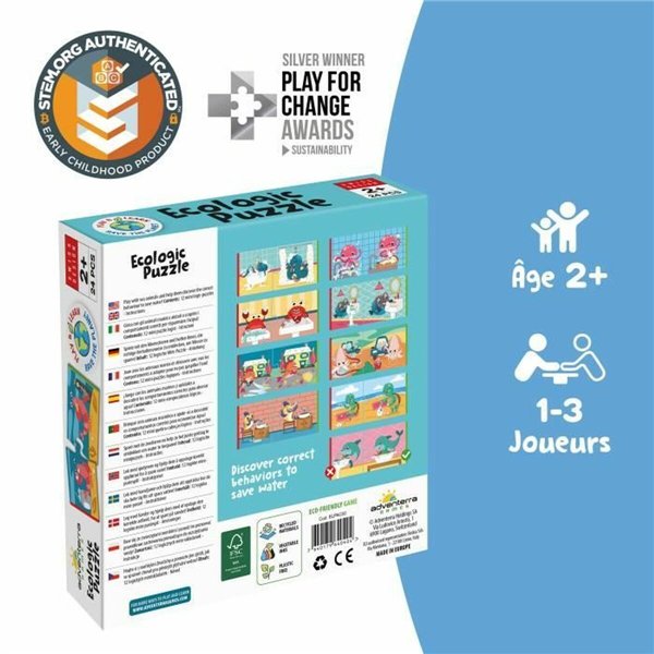 Puzle un domino komplekts Adventerra