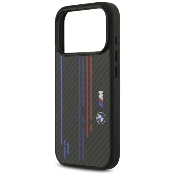 BMW M Kevlar Lines & Logo MagSafe - iPhone 17 Pro Case (Black)