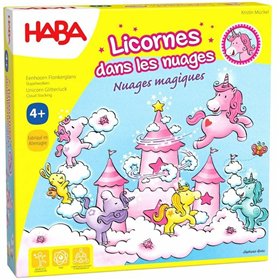 Stalo žaidimas HABA Unicorn Glitterluck Cloud Stacking