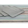 Galda drānas un salvetes DKD Home Decor 2 gb. 150 x 150 x 0,5 cm Pelēks Debesu zils